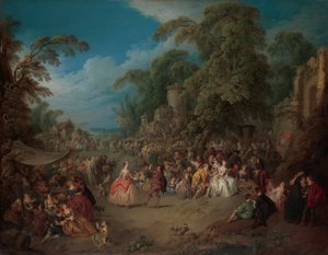 Jarmark w Bezons, ok. 1733